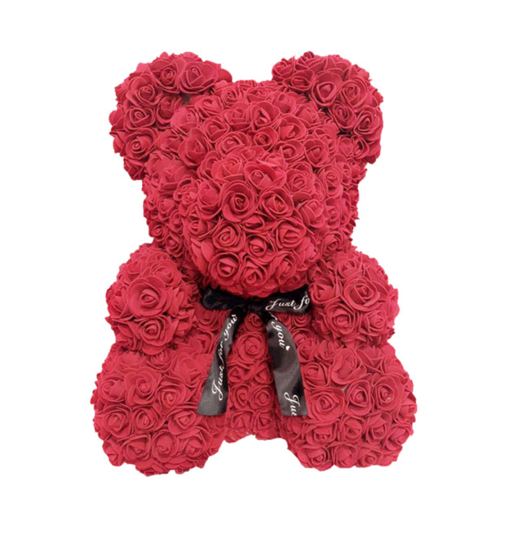 Rose Bear 14 inch